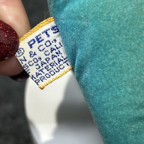 Vintage Dream Pets Plush Dog Blue Hat Striped Vest Japan Kitsch MCM Collectible - Picture 11 of 12